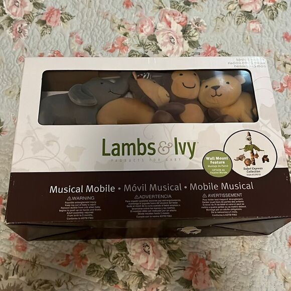Lambs and ivy musical mobile - Picture 1 of 7